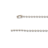 925 Sterling Silver - Bead - Necklace Chain