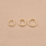 14ct Yellow Gold - Round Open Jump Rings