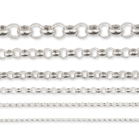 925 Sterling Silver - Belcher - Chain Roll