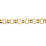 18ct Yellow Gold - Belcher - Bracelet Chain