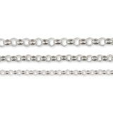 9ct White Gold - Belcher - Chain Extender