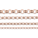 9ct Rose Gold - Belcher - Chain Roll