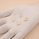 18ct Yellow Gold - Victorian Continental Clips