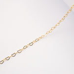 14ct Gold Filled - Mini Heart - Bracelet Chain