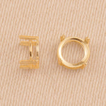 9ct Yellow Gold - Round Basket Setting