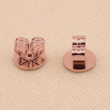 9ct Rose Gold - Disc Butterflies