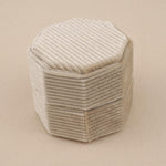 Cream - Octagon Earring Box