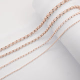 9ct Rose Gold - Belcher - Necklace Chain