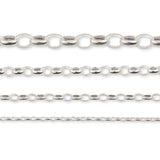 925 Sterling Silver - Oval Belcher - Chain Extender