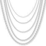 925 Sterling Silver - Cable - Bracelet Chain