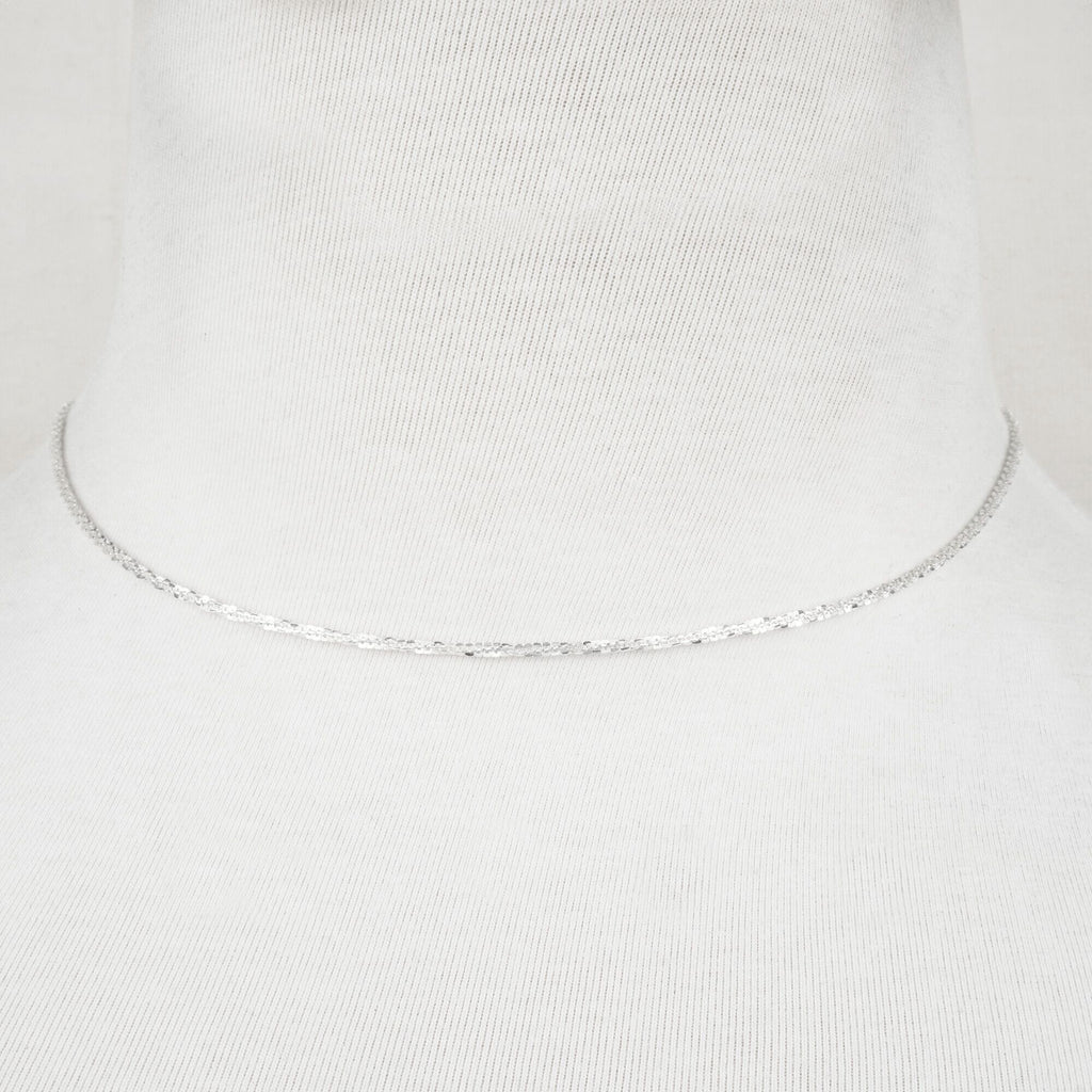 925 Sterling Silver - X Profile - Necklace Chain