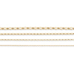 9ct Yellow Gold - Oval Belcher - Chain Extender