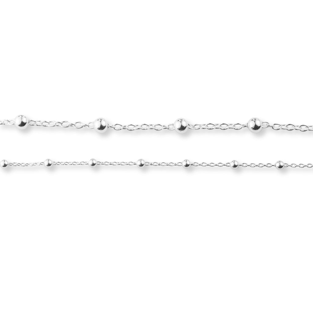 925 Sterling Silver - Ball Chain - Chain Roll