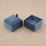 Sky Blue - Square Necklace Box