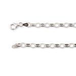 925 Sterling Silver - Oval Belcher - Chain Extender