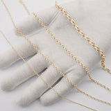 9ct Yellow Gold - Oval Belcher - Chain Roll