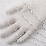 925 Sterling Silver - Oval Belcher - Chain Roll