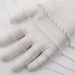 925 Sterling Silver - Oval Belcher - Chain Extender