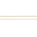 9ct Yellow Gold - Belcher Box - Chain Extender