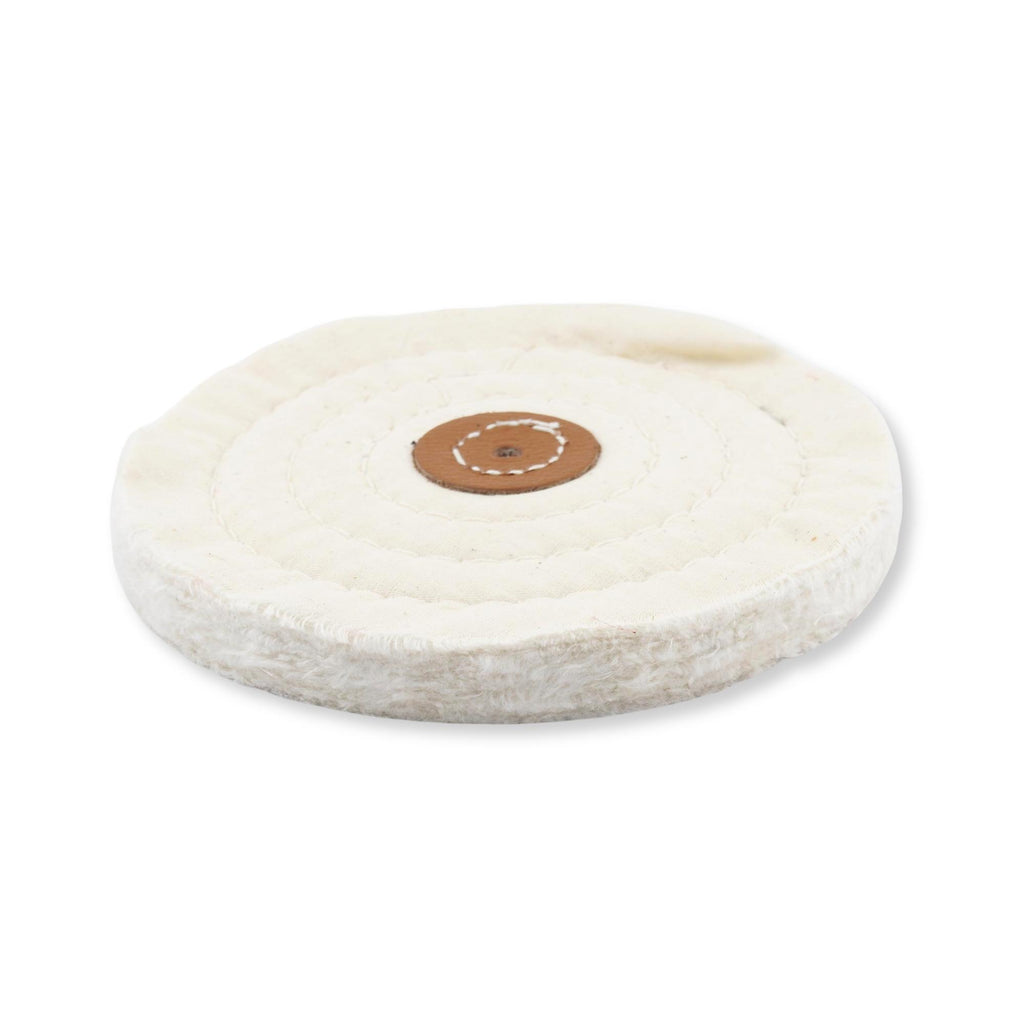 6" White Muslin Buffs