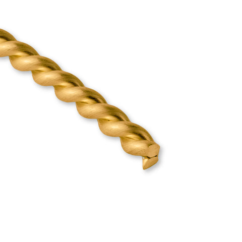 18ct Yellow Gold - Twisted Wire