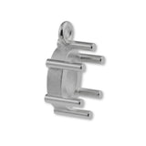 950 Platinum - Oval Prong Setting