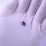 18ct Purple Gold - Rectangle Cabochon