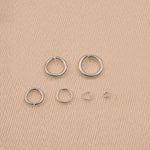 18ct White Gold - Round Open Jump Rings