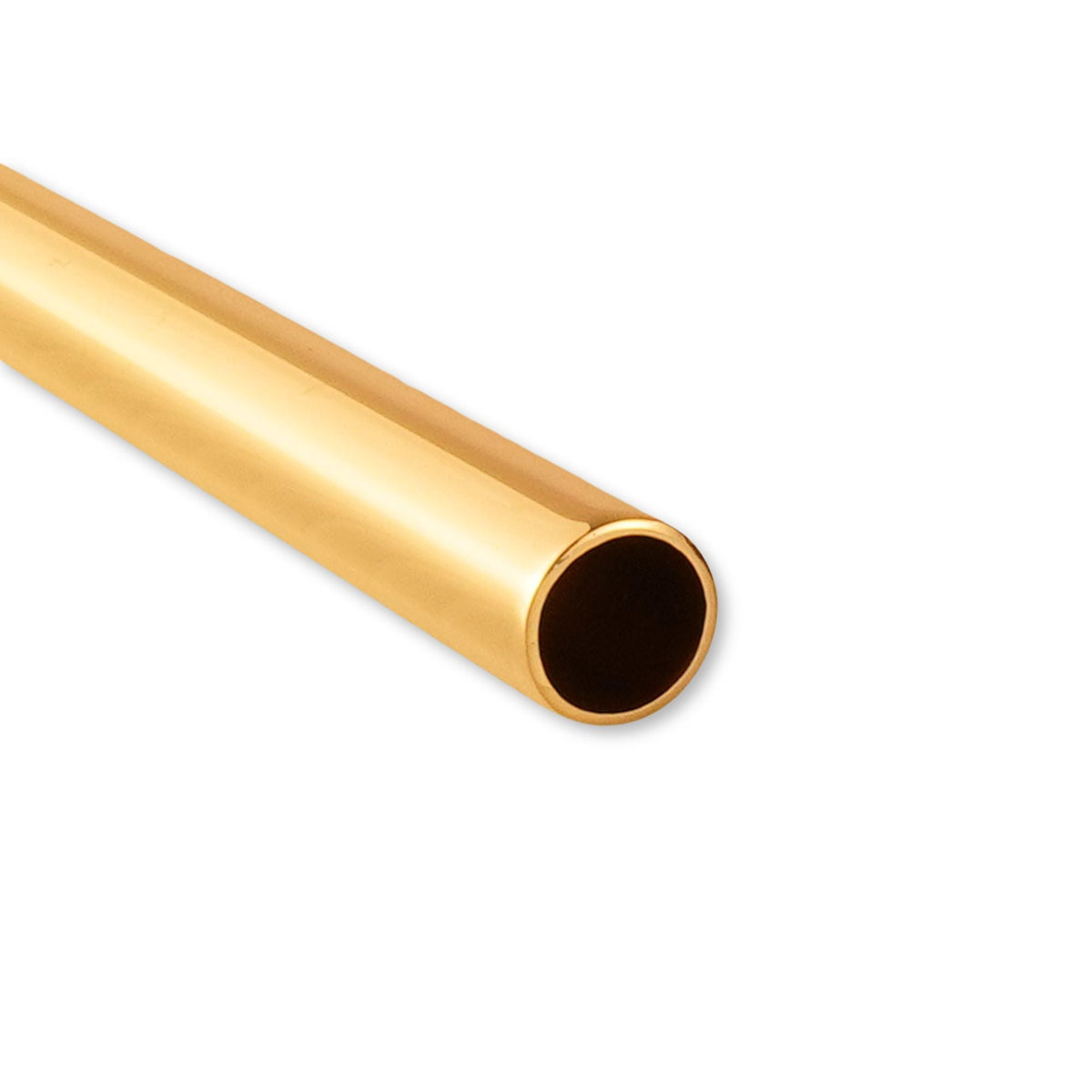 Solid 18ct Yellow Gold Round Tube – Ore Metals