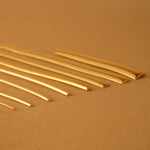 18ct Yellow Gold - Half Round Wire