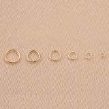 18ct Yellow Gold - Round Open Jump Rings