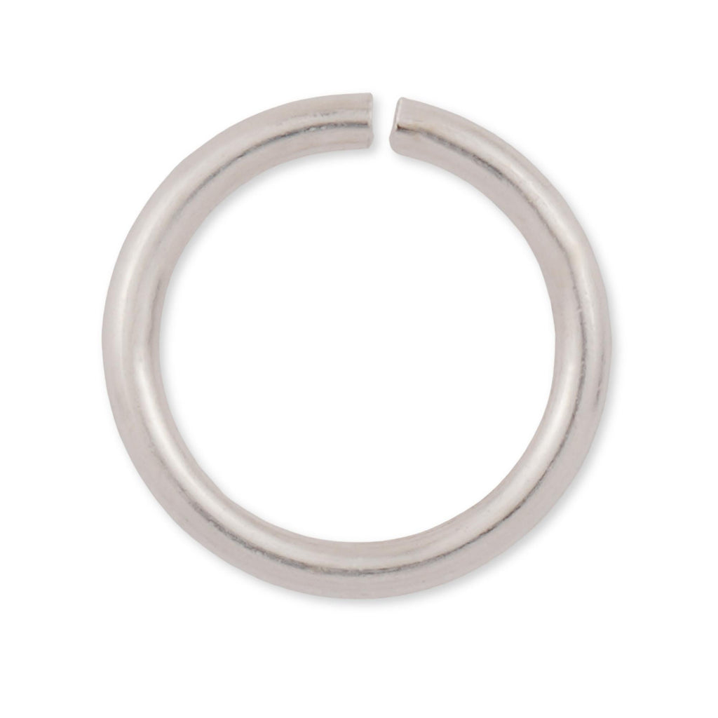 Round Jump Rings 18ct White Gold - Round Open Jump Rings