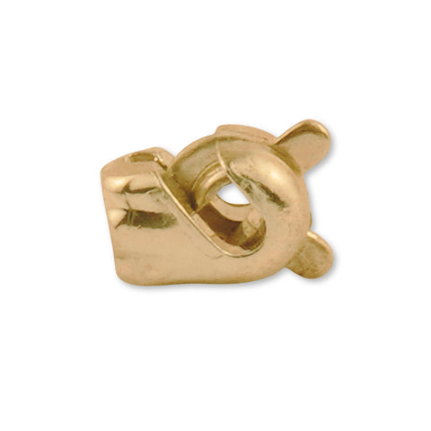 18ct Yellow Gold - Brooch Roller Catch