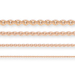 9ct Rose Gold - Cable - Chain Extender