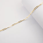 18ct Yellow Gold - Paperclip - Chain Extender