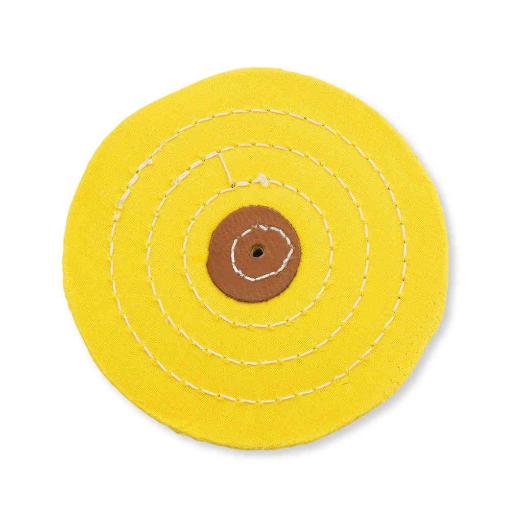 6" Yellow Muslin Buffs