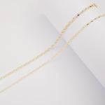 9ct Yellow Gold - Belcher Box - Chain Extender