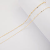 9ct Yellow Gold - Belcher Box - Chain Extender