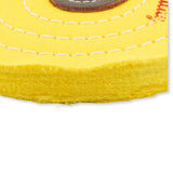 6" Yellow Muslin Buffs