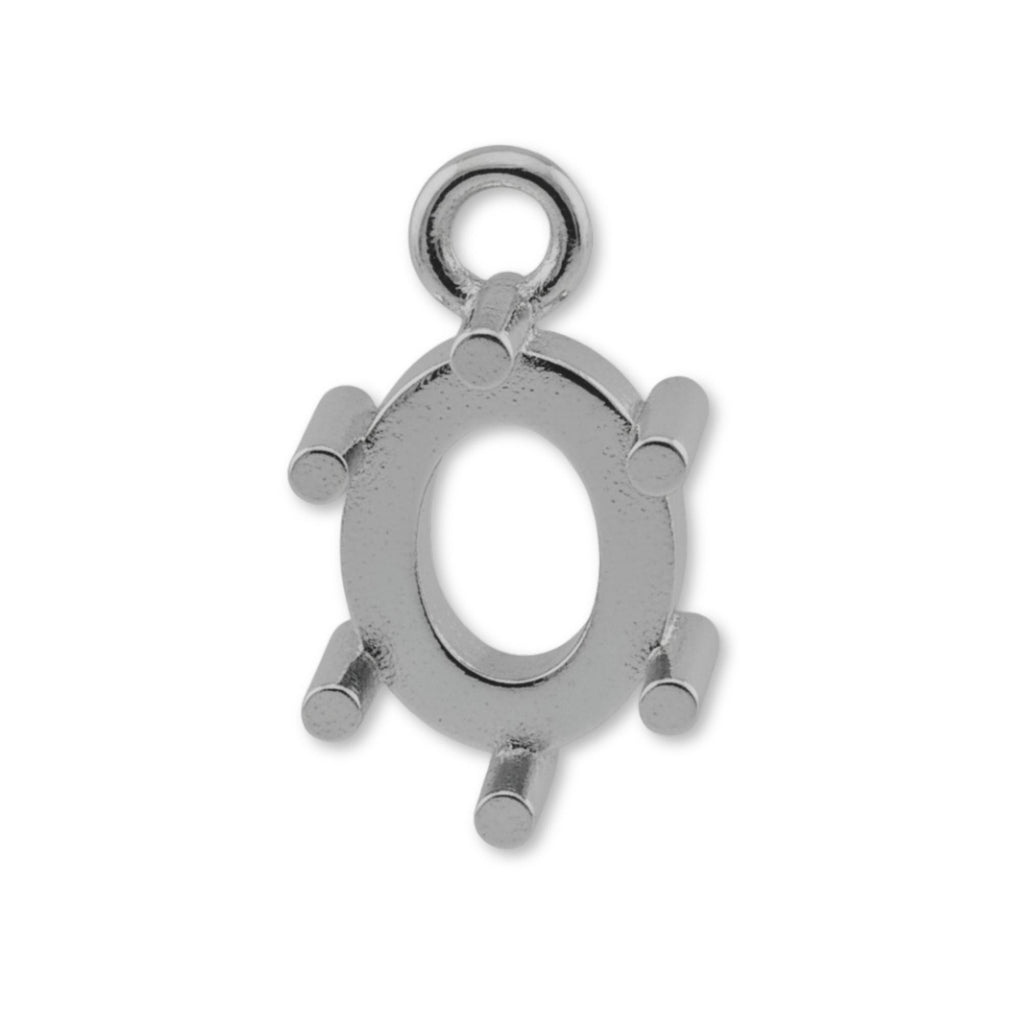 950 Platinum - Oval Prong Setting