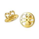 9ct Yellow Gold - Filigree Butterflies