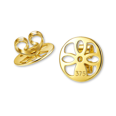 9ct Yellow Gold - Filigree Butterflies