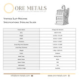 925 Sterling Silver - Vintage Slot Machine