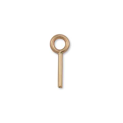 9ct Yellow Gold - Closed Eye Head Pins