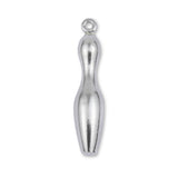 9ct White Gold - Bowling Pin Charm