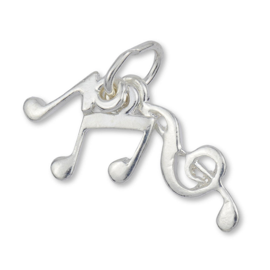 940 Argentium Silver - Musical Trio Charm