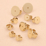 9ct Yellow Gold - Disc Butterflies