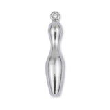 18ct White Gold - Bowling Pin Charm