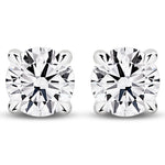 14ct White Gold - 1.02ct VS+ - Diamond Solitaire Studs