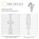 925 Sterling Silver - Amphora Jug Charm